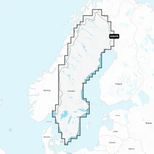 Navionics+ Seekarte EU067R Sweden, Lakes & Rivers