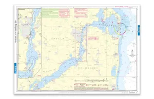 NV Verlag Einzelkarte - Die Schlei, Wasserfest / Kunststoff