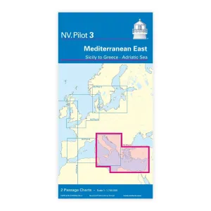 NV-Verlag Pilot 3, Mediterranean East, Sicily to Greece • Adriatic Sea