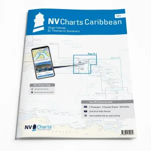 NV-Verlag Seekarten  Virgin Islands 12.1 (2025) St. Thomas to Sombrero