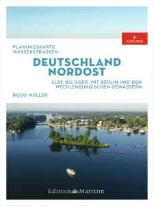Planungskarte Wasserstraßen Deutschland Nordost (Bodo Müller)