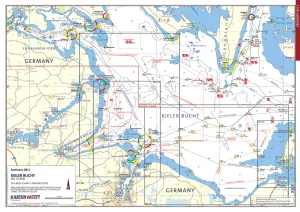 SEEKARTEN KARTENWERFT DE1.1 I DE1.2- Kieler Bucht | Fehmarnbelt und Lübecker Bucht