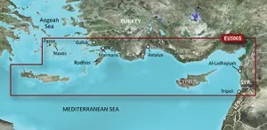 Garmin  BlueChart g3 Vision VEU506S-Crete-Cyprus