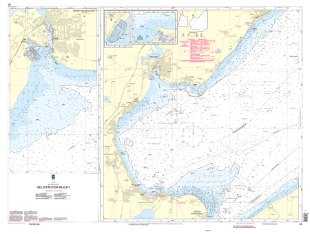 Seekarten, Seekarte BSH 35 Neustädter Bucht, Ostsee