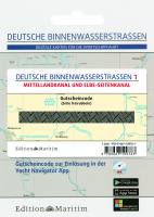 Delius Klasing digitale Karten als Gutscheincode-Karten, Band 1: Mittellandkanal und Elbe-Seitenkanal/AUSVERKAUFT