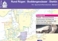 NV-Verlag Seekarten Ostsee Serie 4 Rund Rügen & Boddengewässer & Stettin (2021)