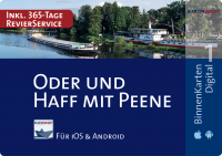 BINNENKARTEN APP 1 - Oder und Haff mit Peene