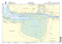 BSH Seekarte Nr. 1140 Die Ems mit Emden