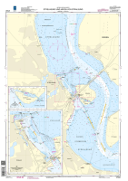 BSH Seekarte Nr. 2342 Strelasund und Häfen von Stralsund