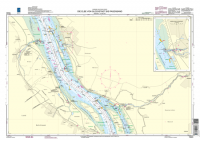 BSH Seekarte Nr.1640 Die Elbe von Glückstadt bis Pagensand