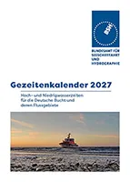 Gezeitenkalender 2027, Format 10...