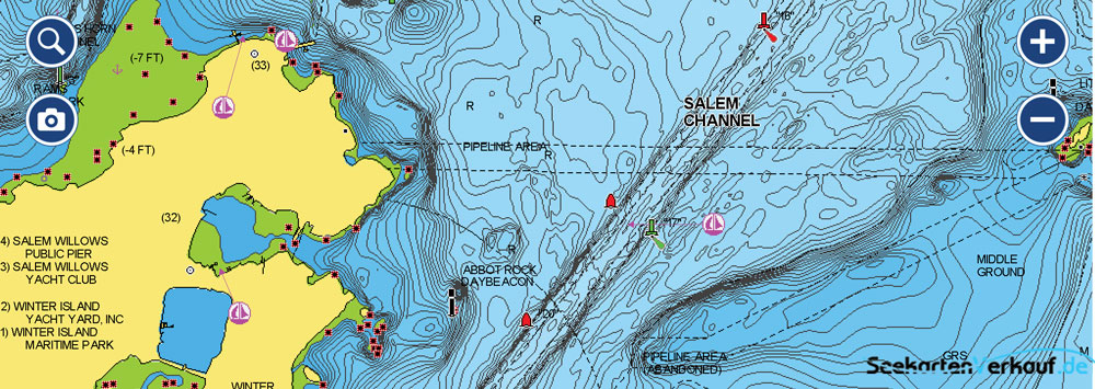Navionics Sonar Seekarten